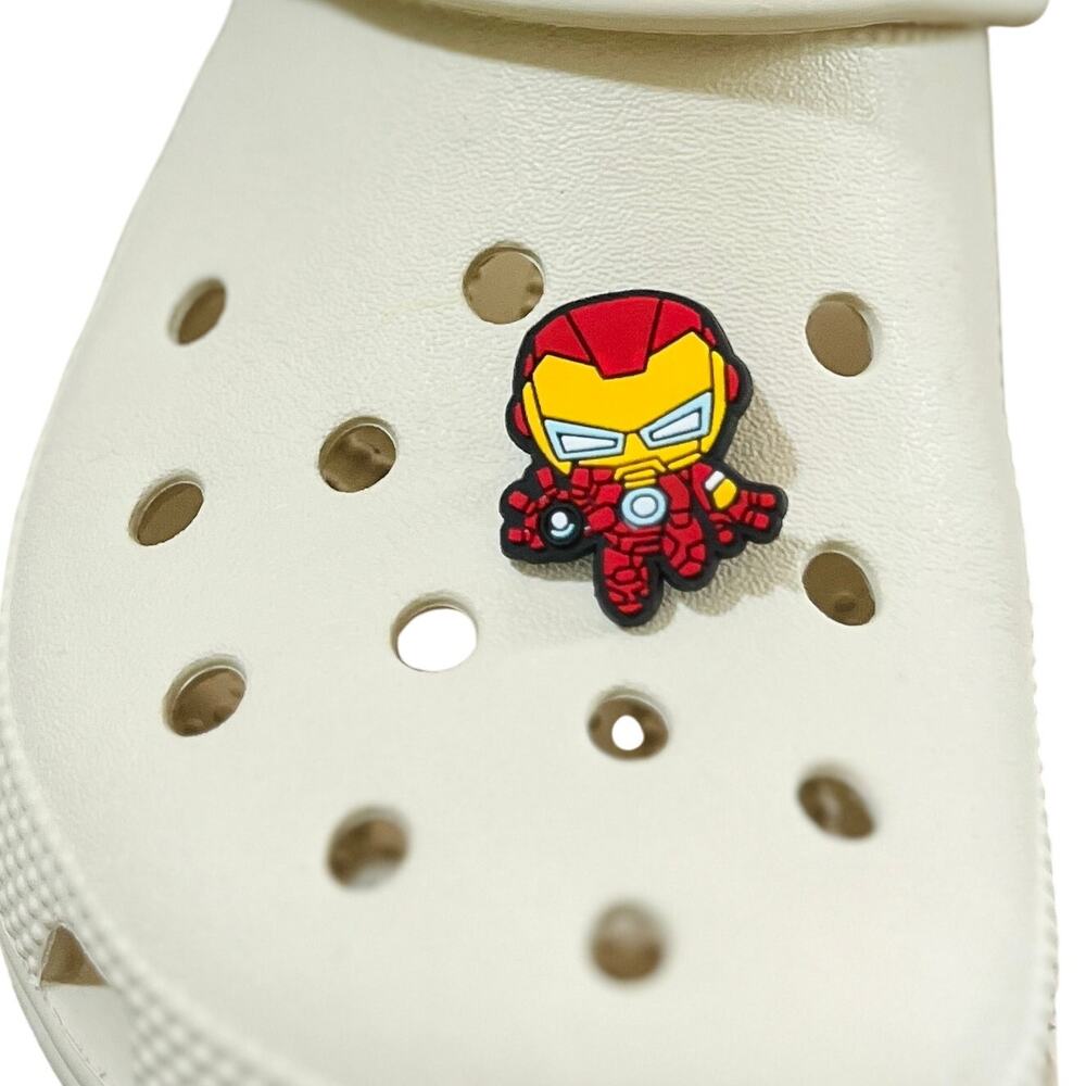 Croc Jibbitz | Iron Man Marvel Avengers Shoe Charm | Cute Funko Pop Style